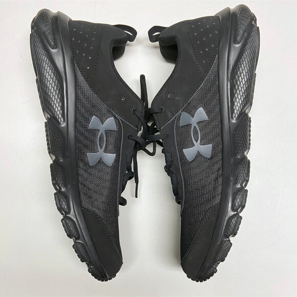 Under Armour Men's Charged Assert 8 Running Shoes Sneakers Size 12 Black Lace-up - Picture 5 of 8